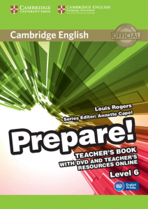 Cambridge English Prepare! Level 6 Teacher's Book with DVD and Teacher's Resources Online